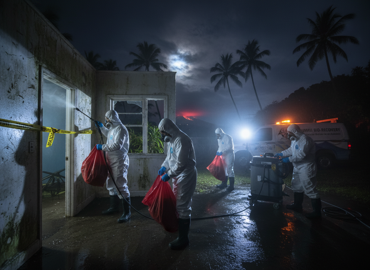 24-Hour Biohazard Cleanup in Hawaii: When Should You Call a Professional?