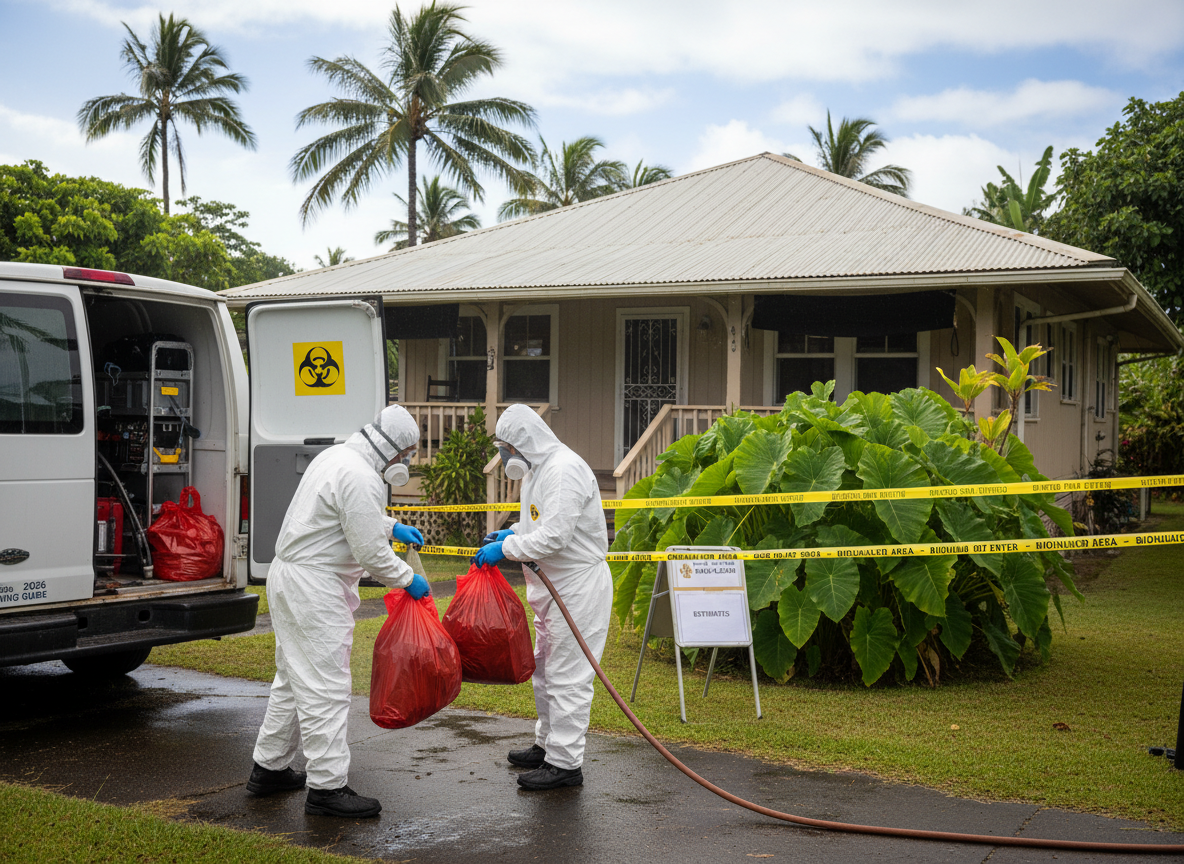 How Much Does Biohazard Cleanup Cost in Hawaii? 2026 Pricing Guide