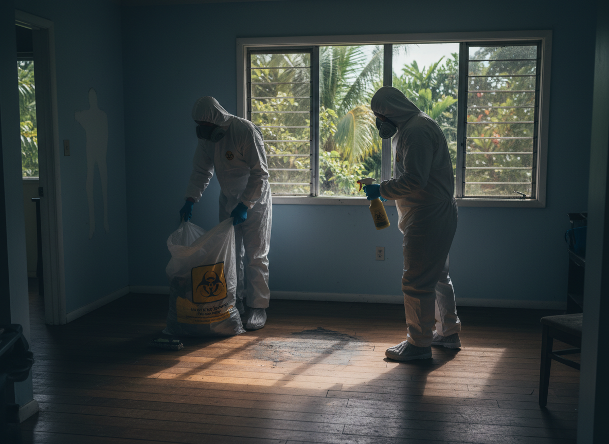 Unattended Death Cleanup in Hawaii: What Happens After a Loved One Is Found