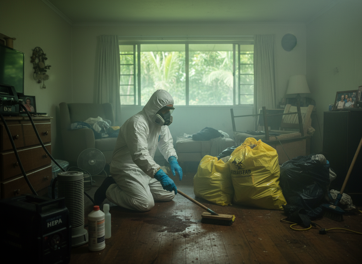 Unattended Death Cleanup in Hilo